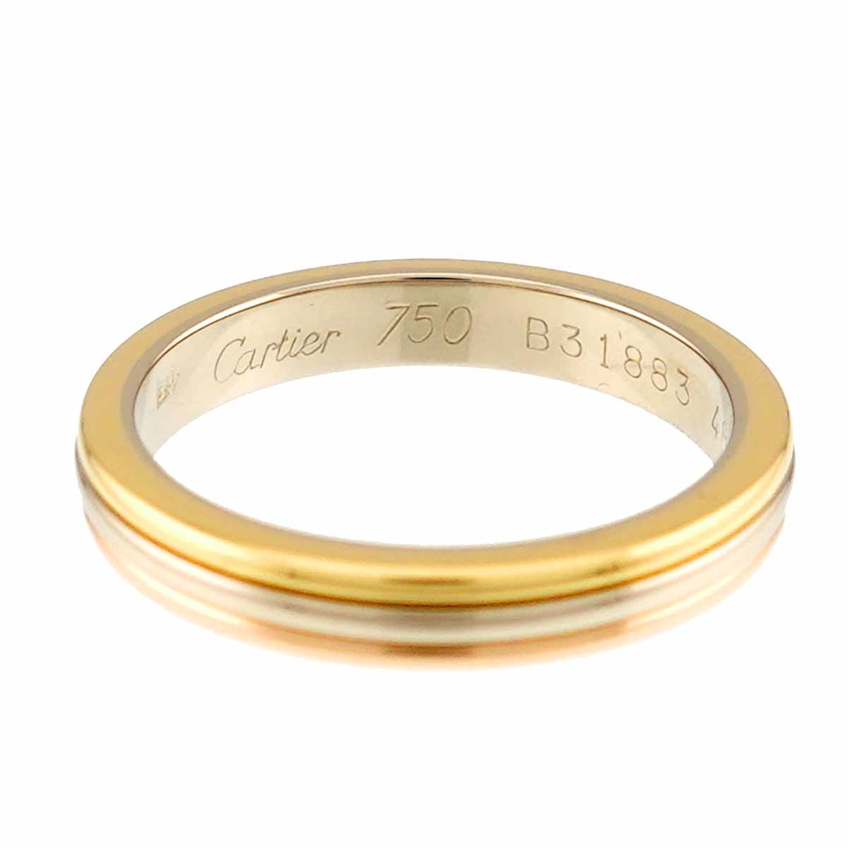 Vendome Ring 18K YG WG PG 750 size48 4.5(US)