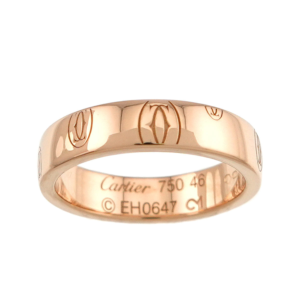 Happy birthday SM Ring 18K PG 750 size46 3.75(US)