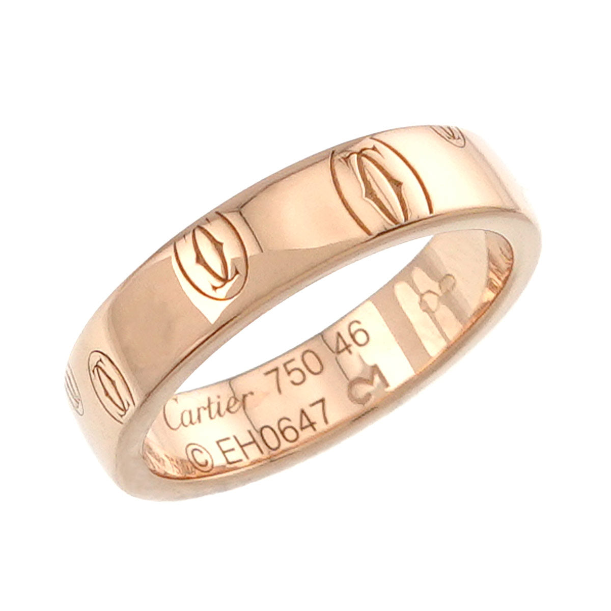 Happy birthday SM Ring 18K PG 750 size46 3.75(US)