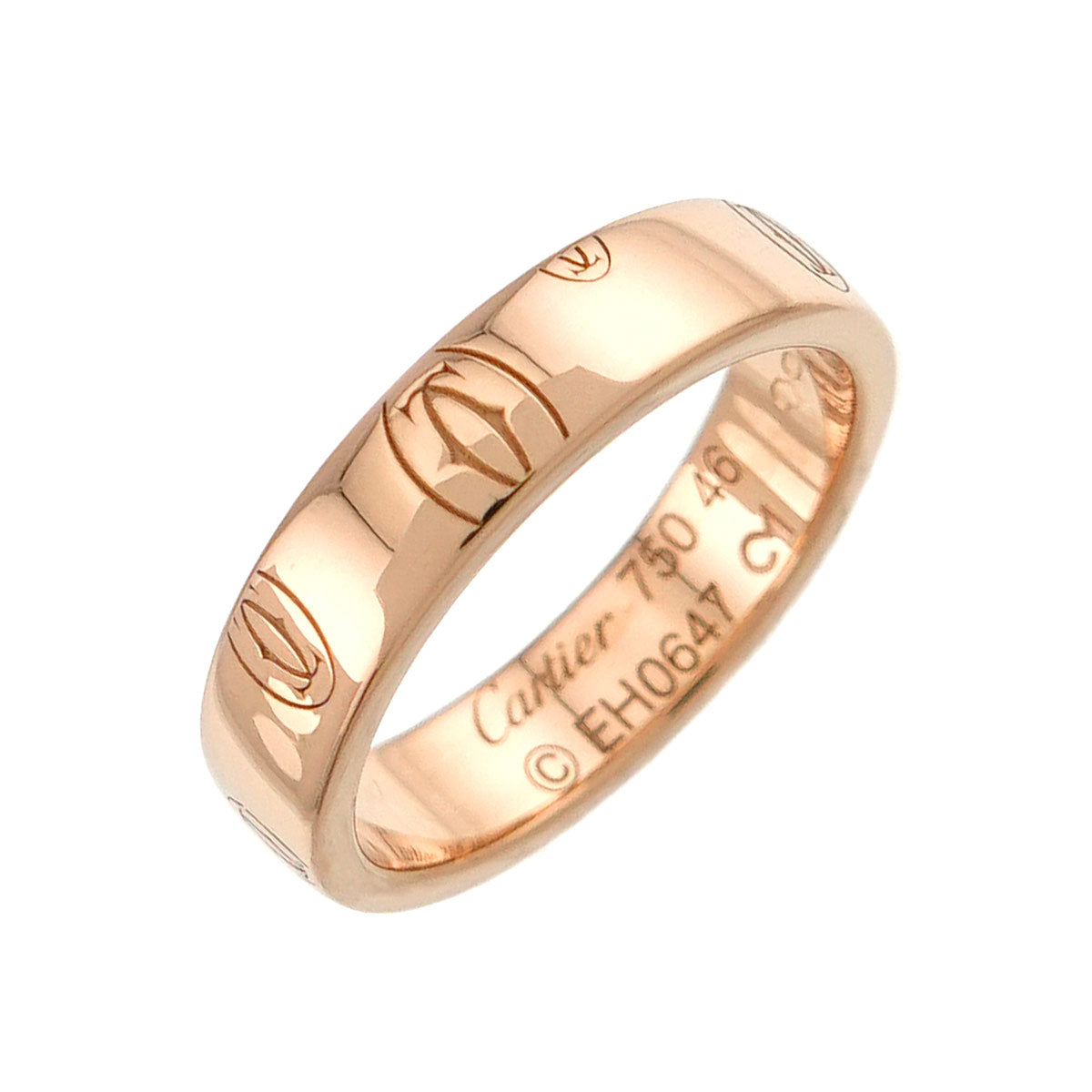 Happy birthday SM Ring 18K PG 750 size46 3.75(US)