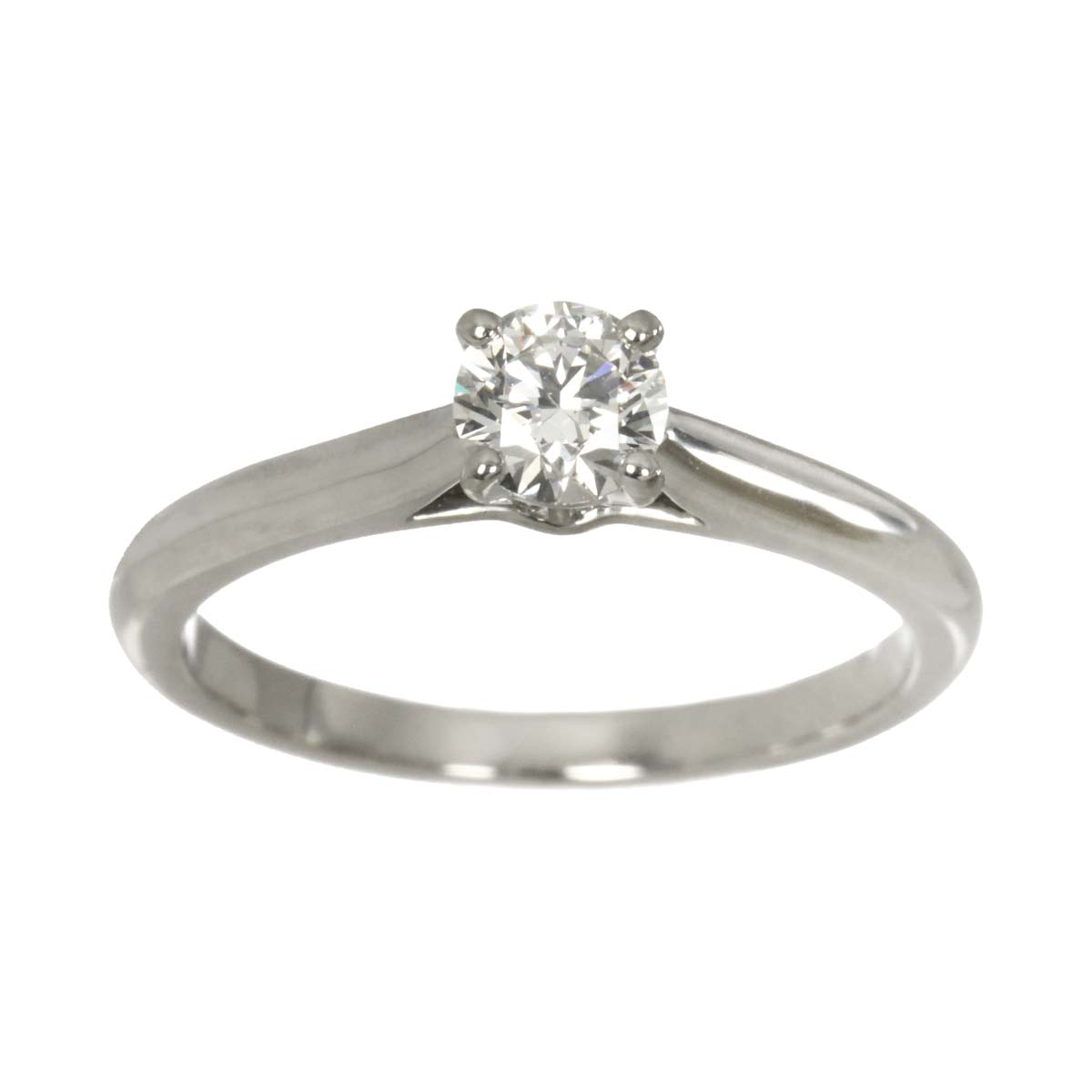 Diamond 0.33ct H/VVS2/3EX Ring Platinum size49 4.5-4.75(US)