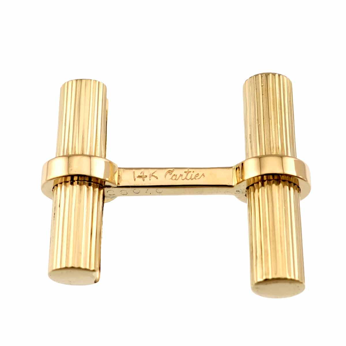 Cuff links 14 Yellow Gold 585