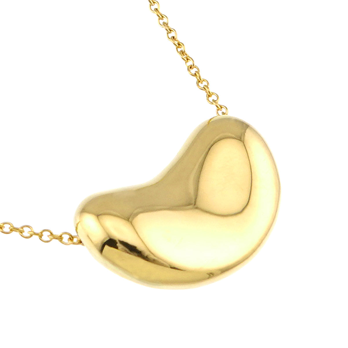 Bean Necklace 18K Yellow Gold 750