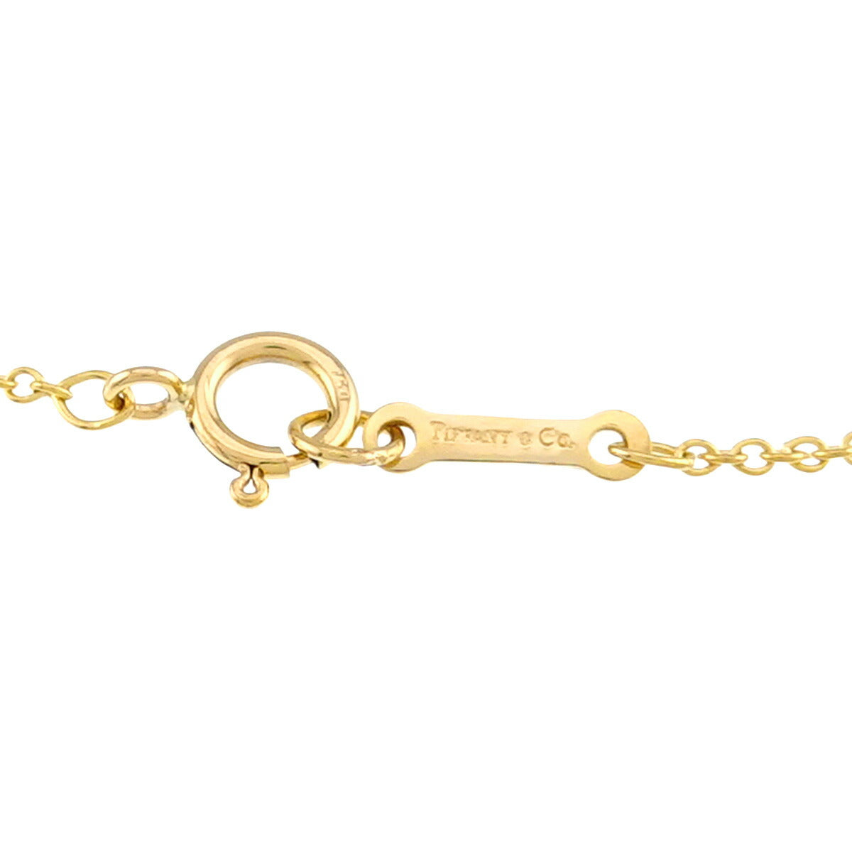 Bean Necklace 18K Yellow Gold 750