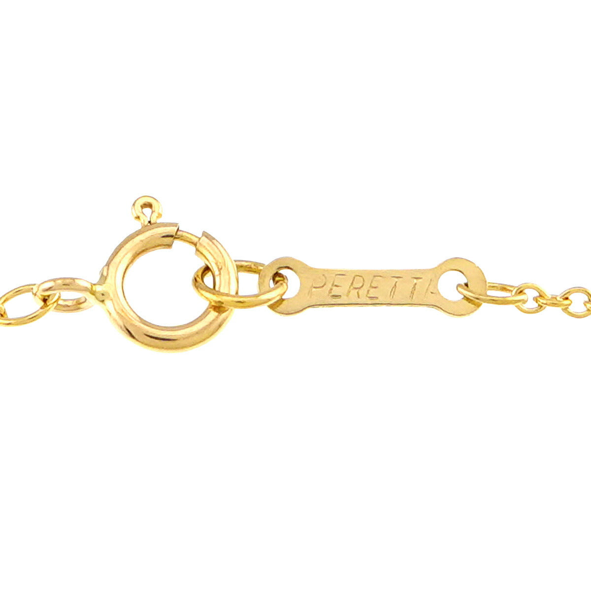 Bean Necklace 18K Yellow Gold 750