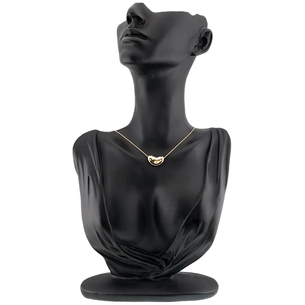 Bean Necklace 18K Yellow Gold 750