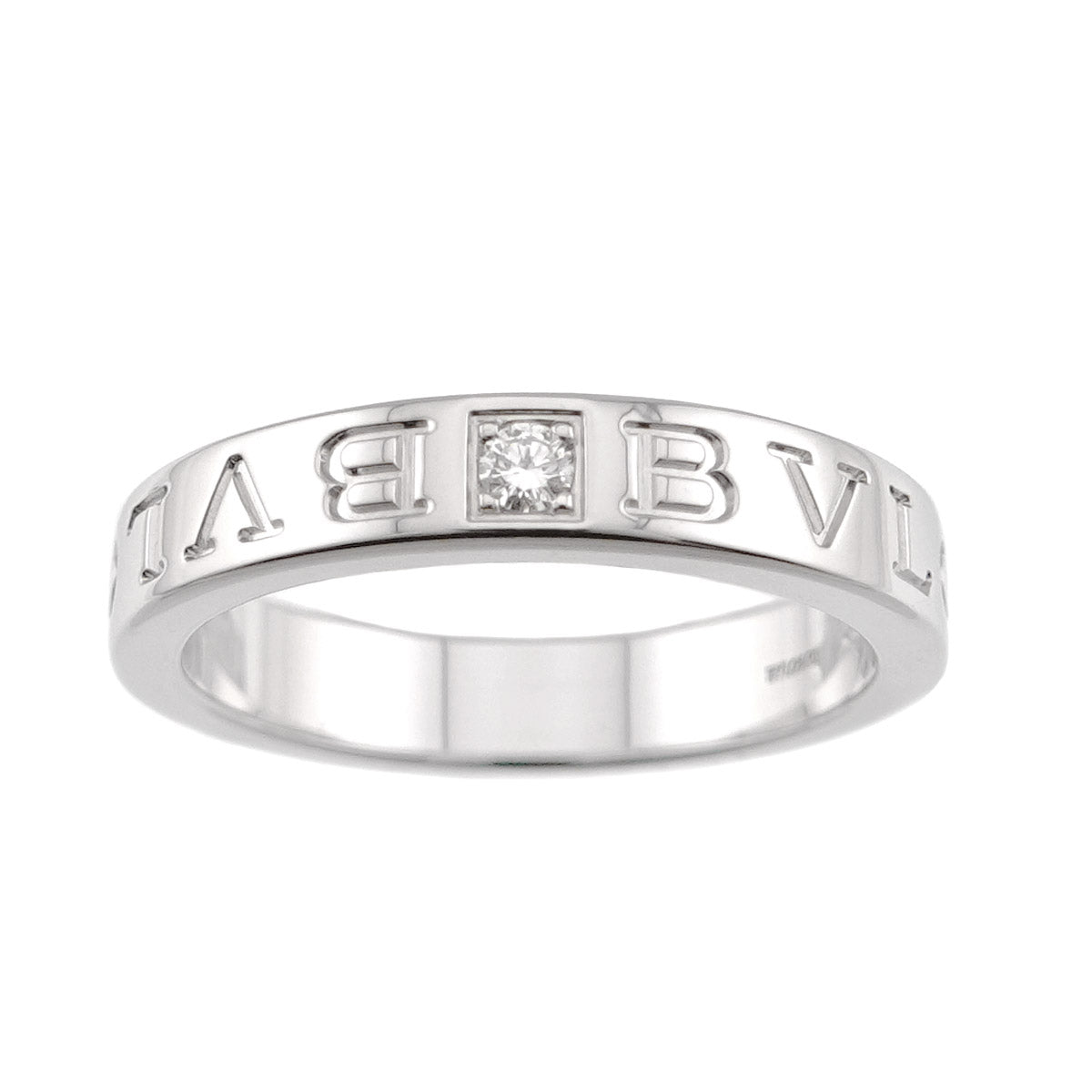 B-ZERO1 Diamond Ring 18K WG 750 size7.5(US)