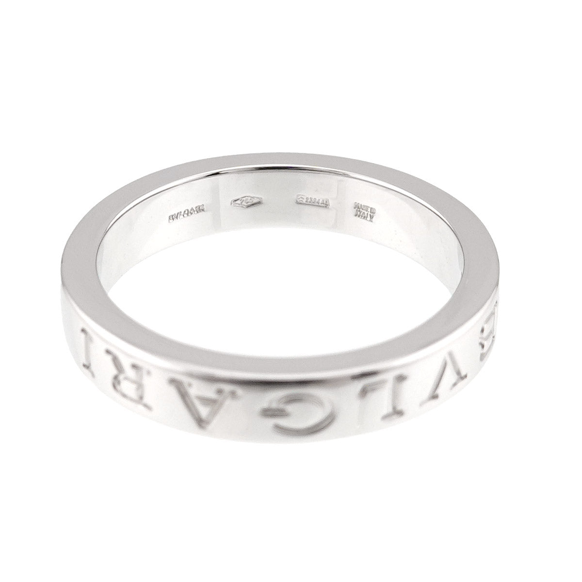 B-ZERO1 Diamond Ring 18K WG 750 size7.5(US)