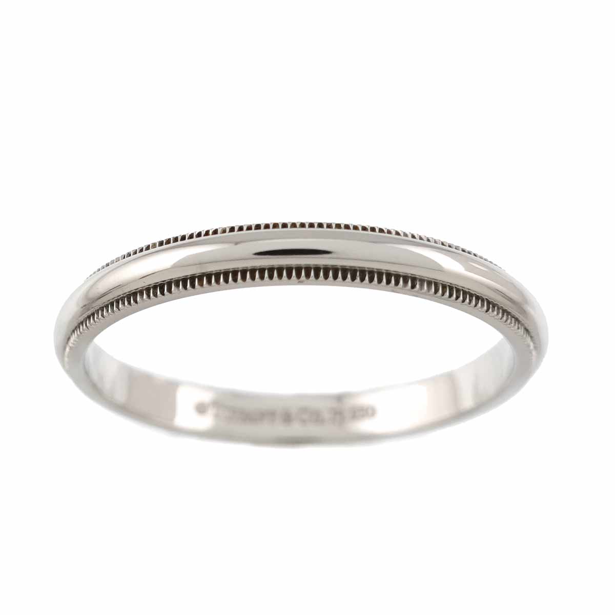 Milgrain Band Ring Pt Platinum Size12.5(US)