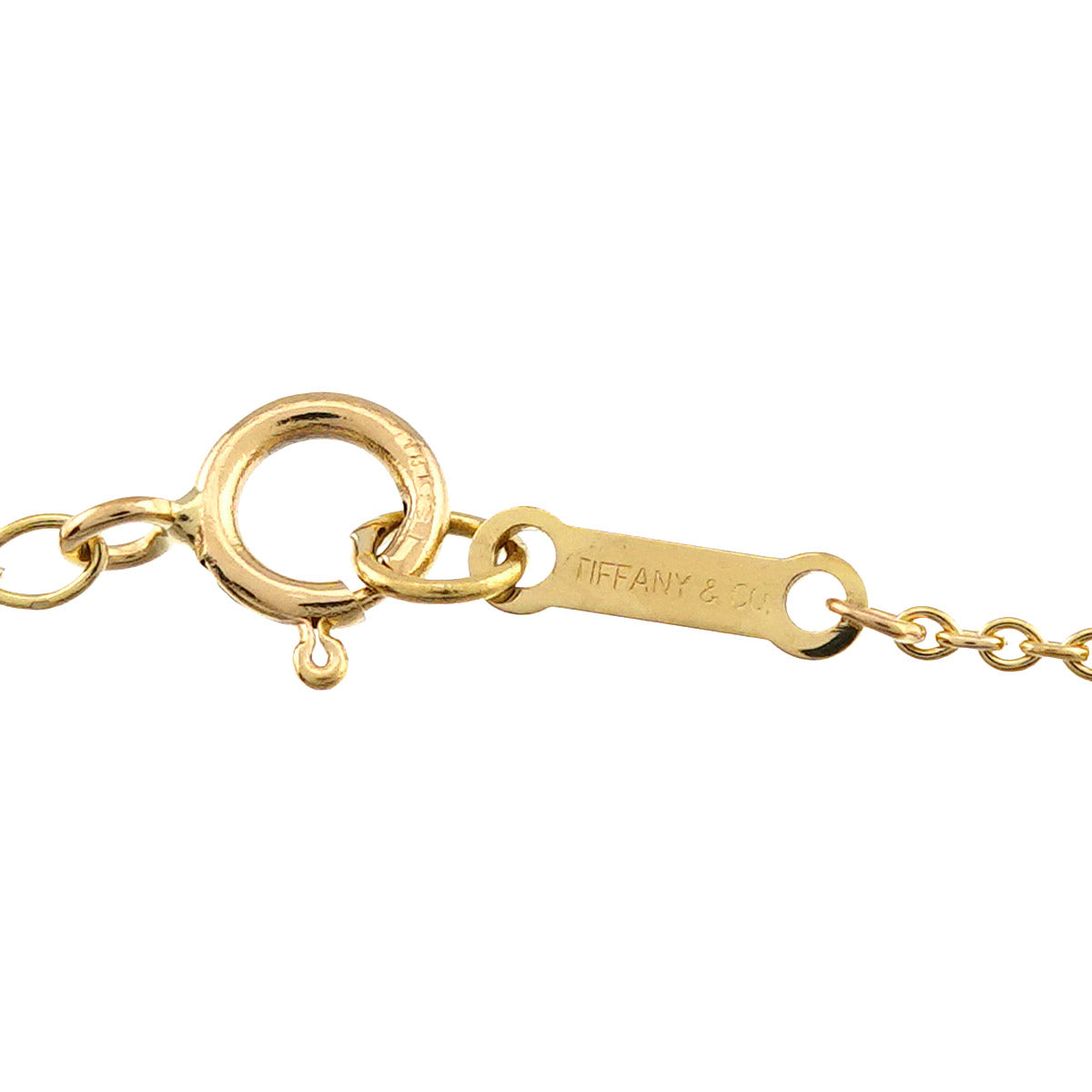 Bean Necklace 18K Yellow Gold 750