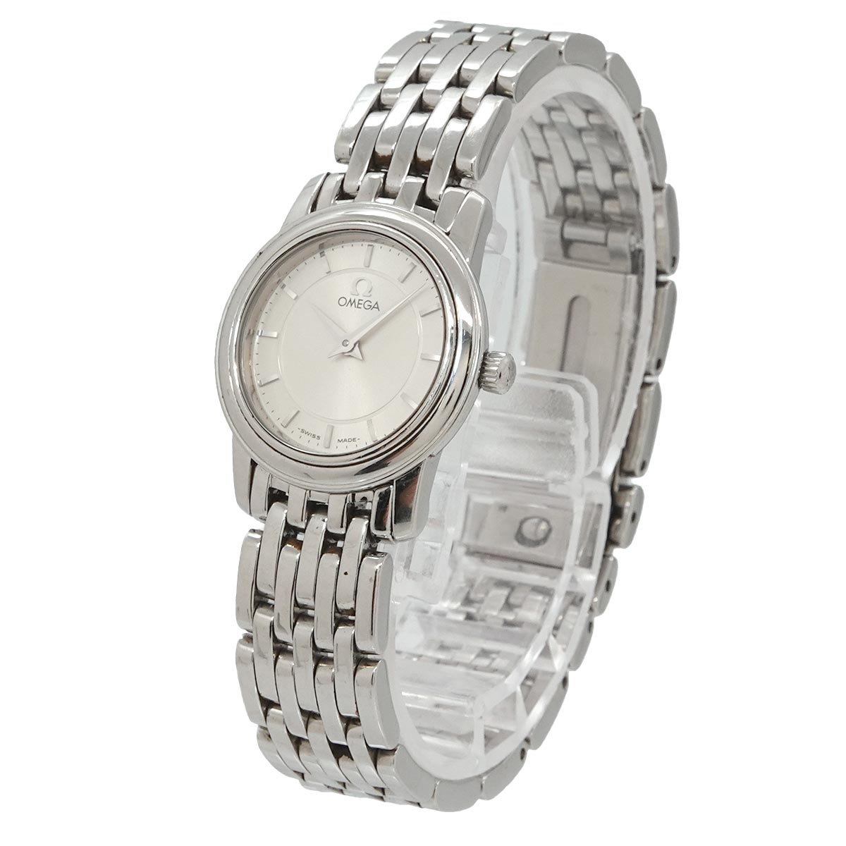 De Ville Prestige 4570.31 Quartz Silver Dial Ladies Watch
