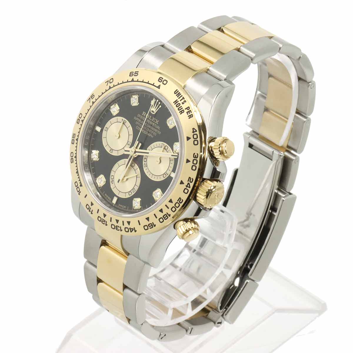 Daytona 126503G Serial Random 8P Diamond 750 Yellow Gold