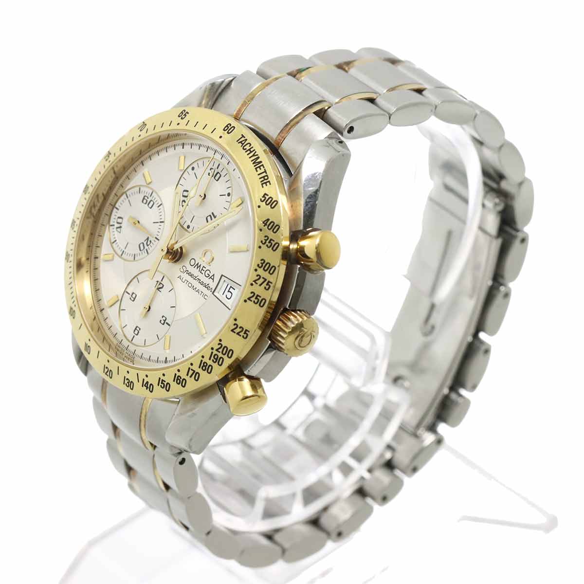 Speedmaster Date 3313.30 Yellow Gold Chronograph Automatic