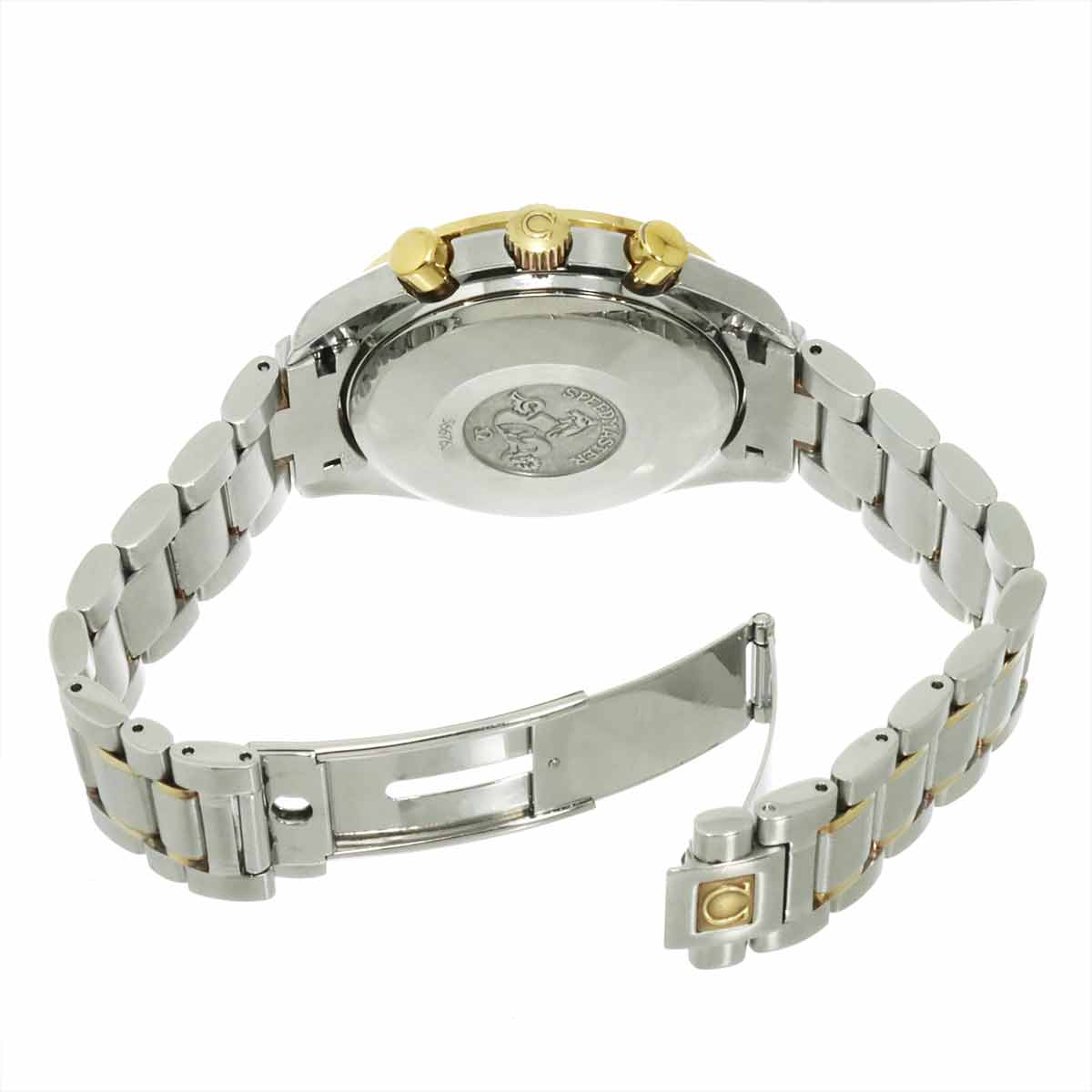 Speedmaster Date 3313.30 Yellow Gold Chronograph Automatic