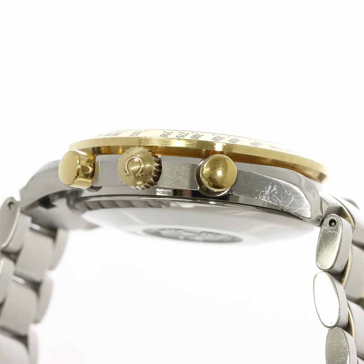 Speedmaster Date 3313.30 Yellow Gold Chronograph Automatic