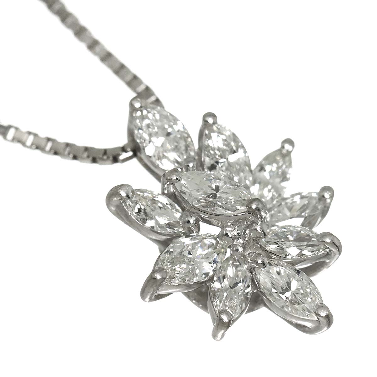 Diamond 1.03ct Necklace Pt Platinum
