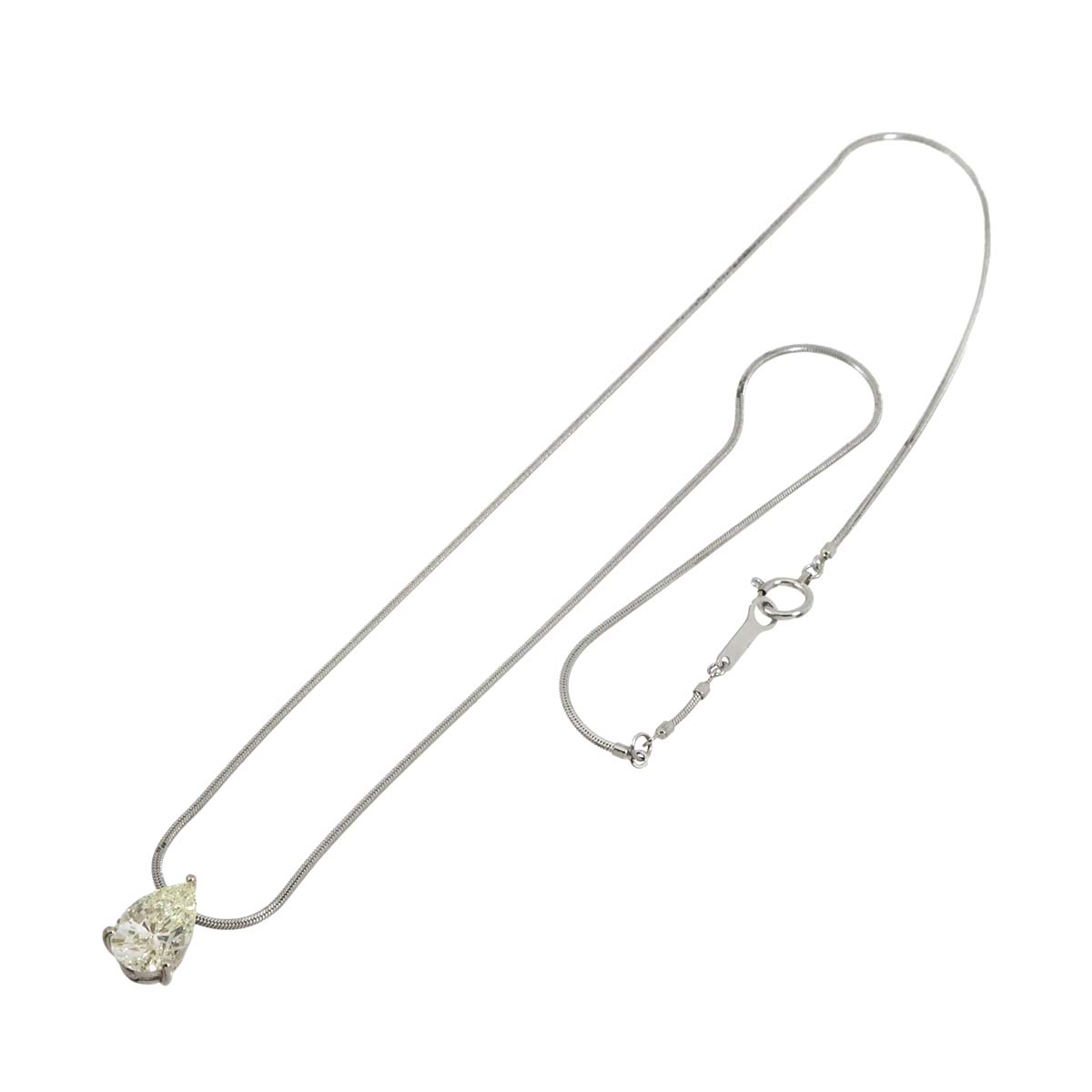 Diamond 2.003ct L/VS2 Necklace Pt