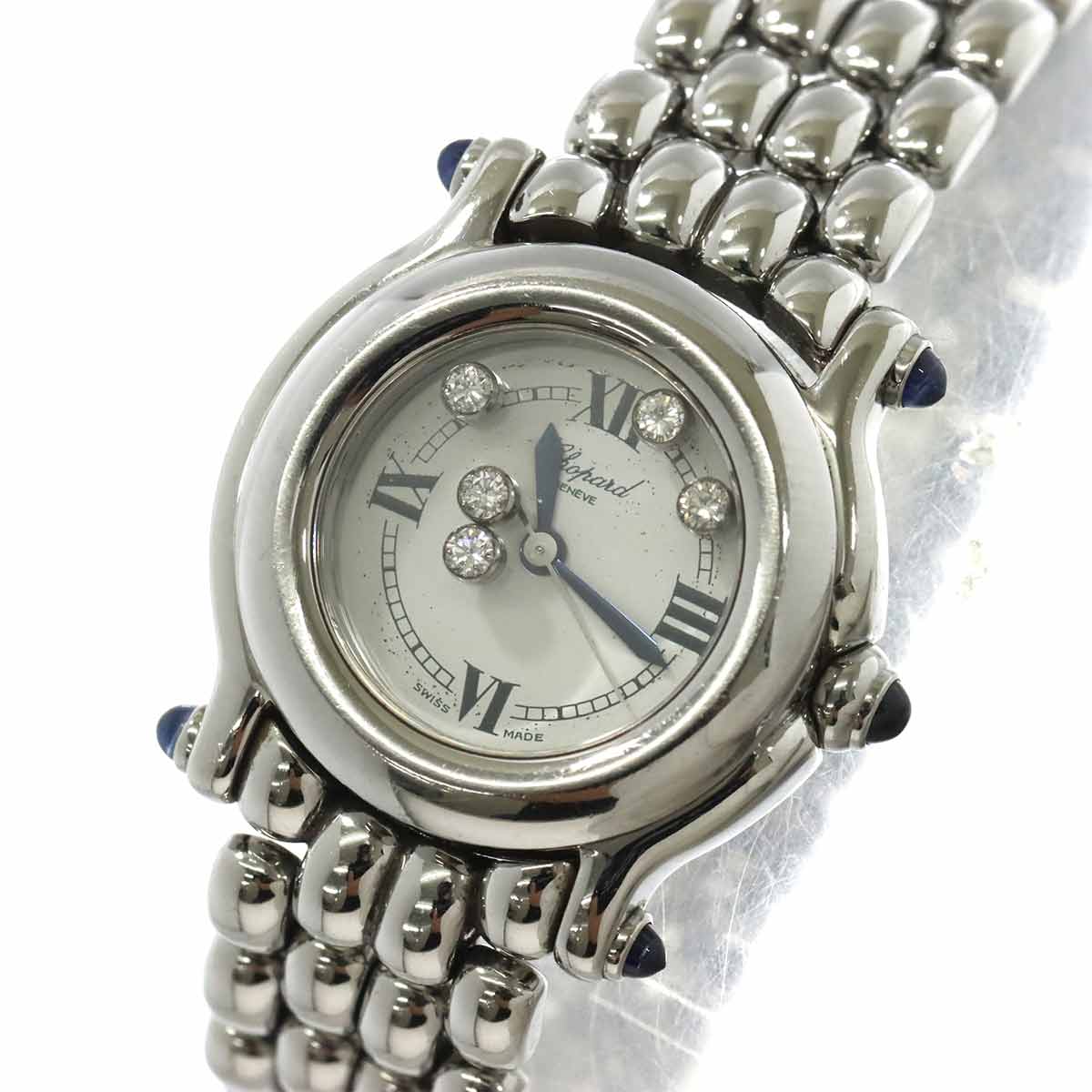 Happy Sport 27/8250-23 5P Diamond White Dial Ladies Watch