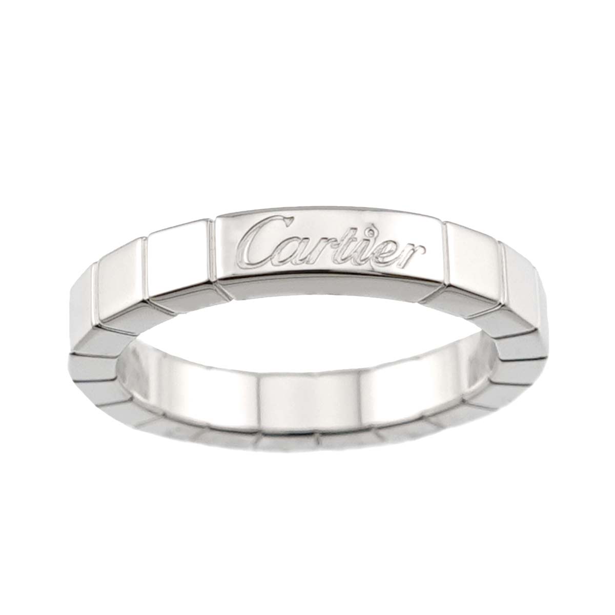 Laniere Ring 18K White Gold 750 Size49 4.75-5(US)