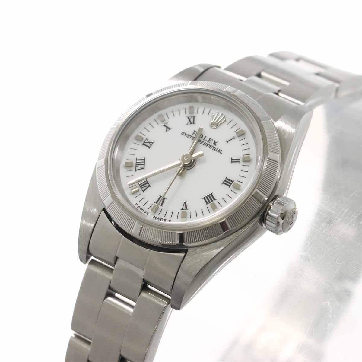 Oyster Perpetual 76030 Serial A Automatic White Dial Ladies