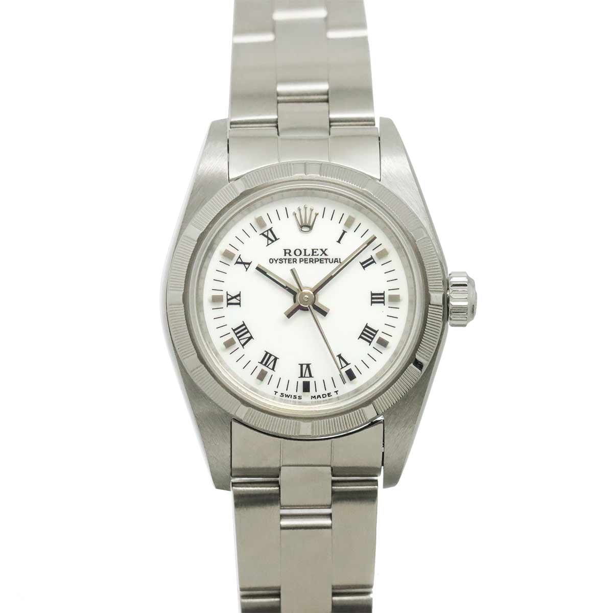 Oyster Perpetual 76030 Serial A Automatic White Dial Ladies