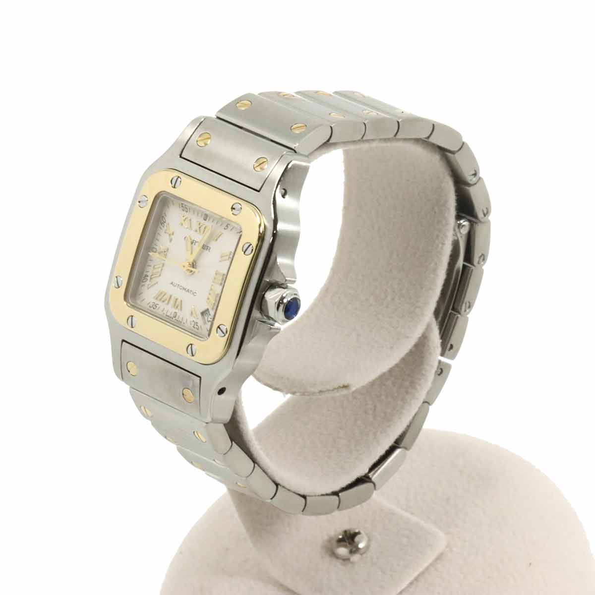 Santos Galbee SM W20045C4 Silver Dial Automatic Ladies