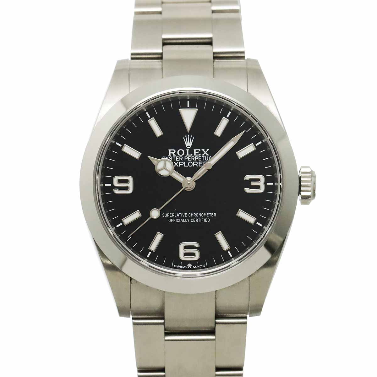 Explorer 1 40 224270 Serial Random Automatic Black Dial Mens