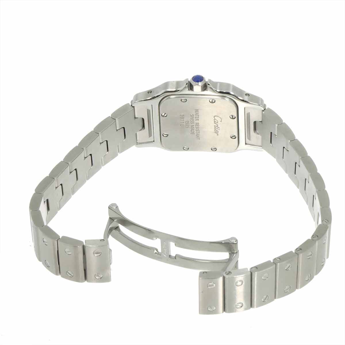 Santos Galbee SM W20056D6 Cream Dial Quartz Ladies Watch