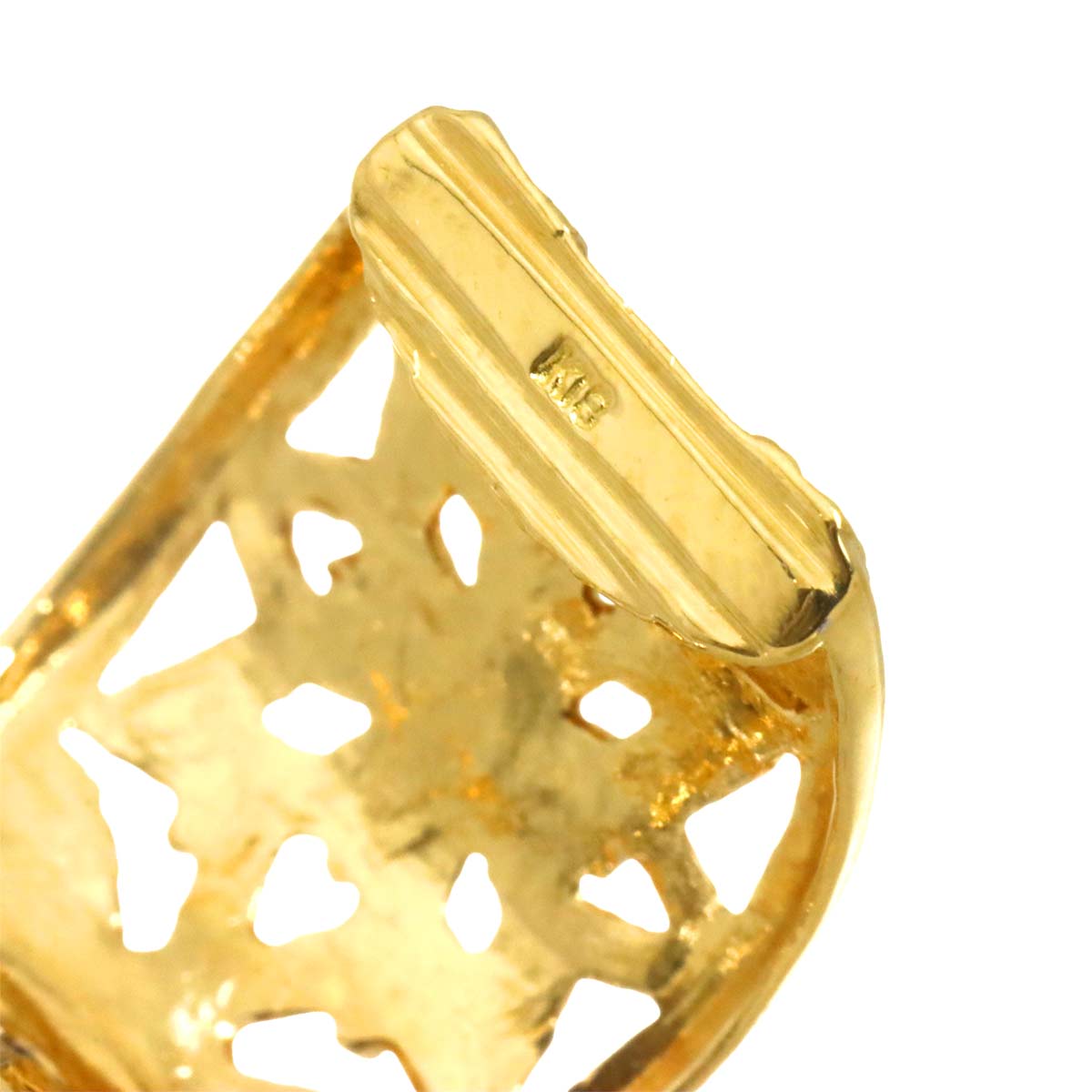 Earrings Clip-on 18K 14K K18 K14 YG WG 750 585