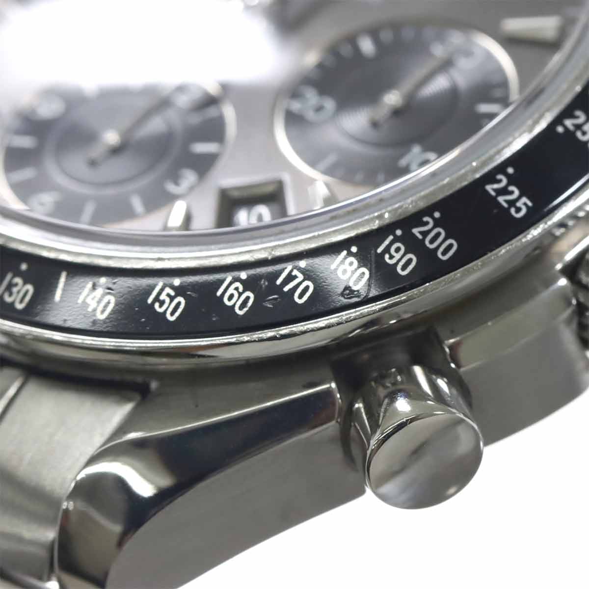 Speedmaster Date 323 30 40 40 06 001 Gray Black Dial Mens
