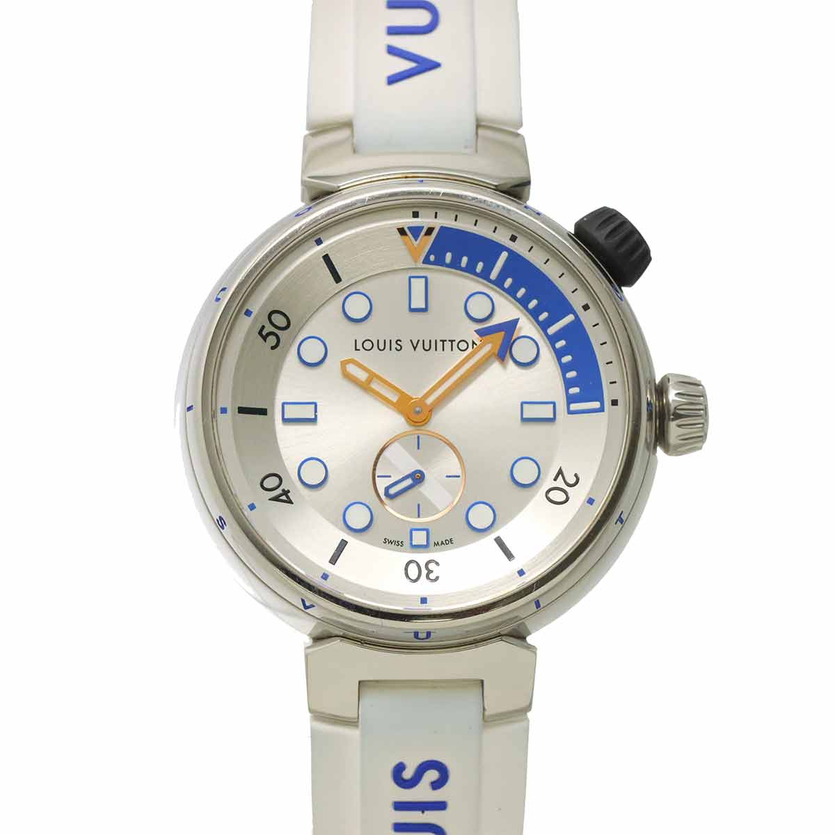 Tambour QA124 Quartz Silver Dial Mens Watch