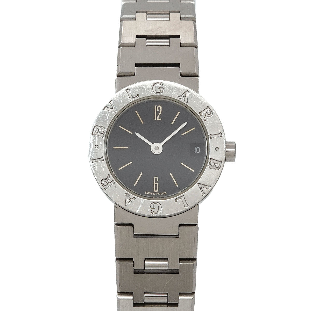 BVLGARIBVLGARI BB23SS Quartz Black Dial Ladies Watch