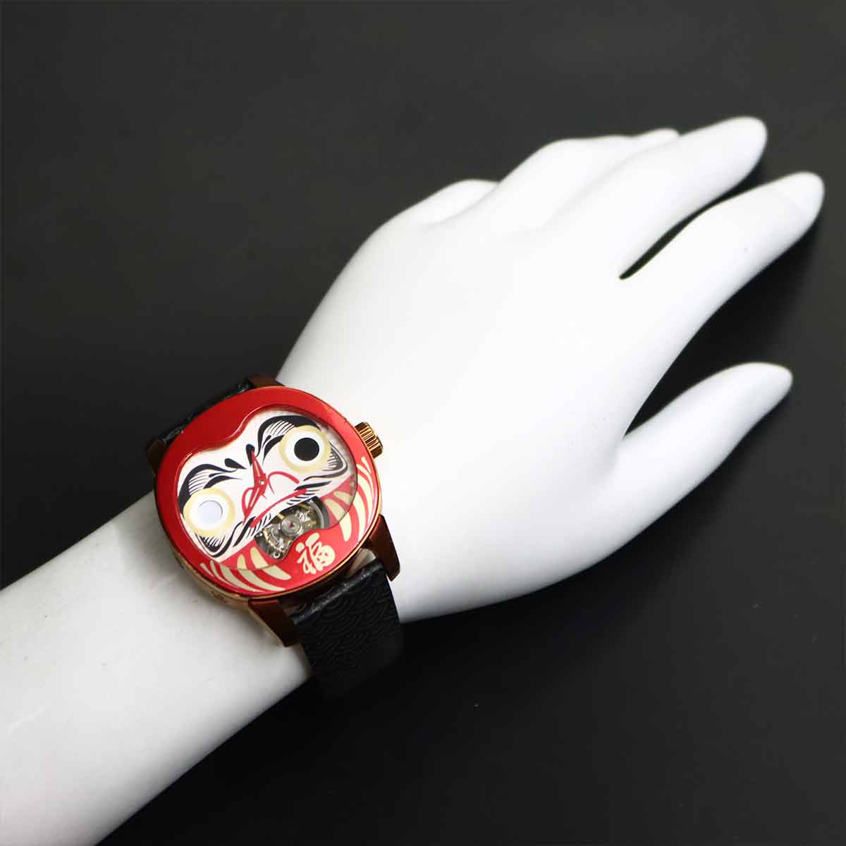 FUKAMI TOSHU Daruma Tourbillon Hand Winding Mens Watch