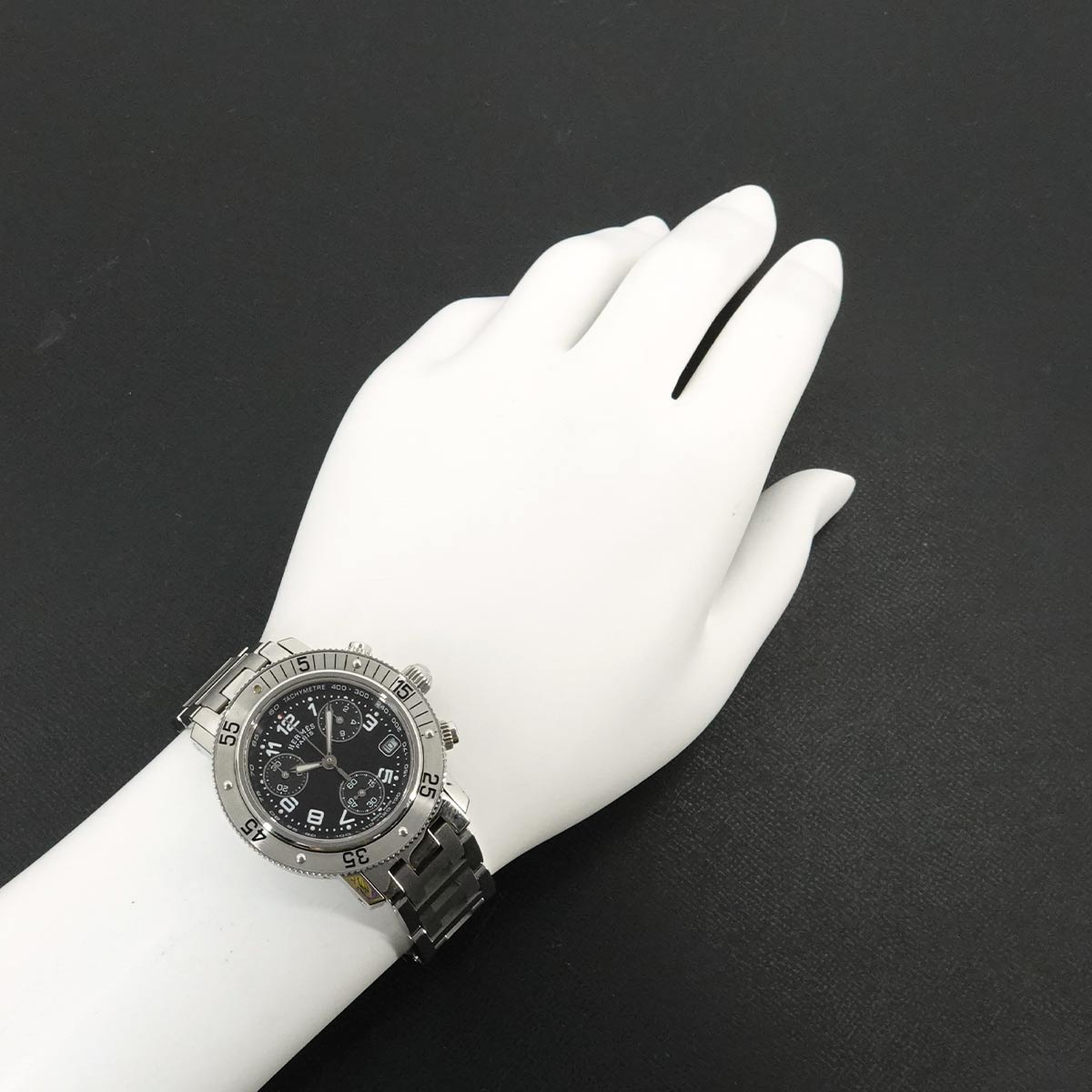 Clipper diver Chronograph CL2 310 Date Black Dial Ladies