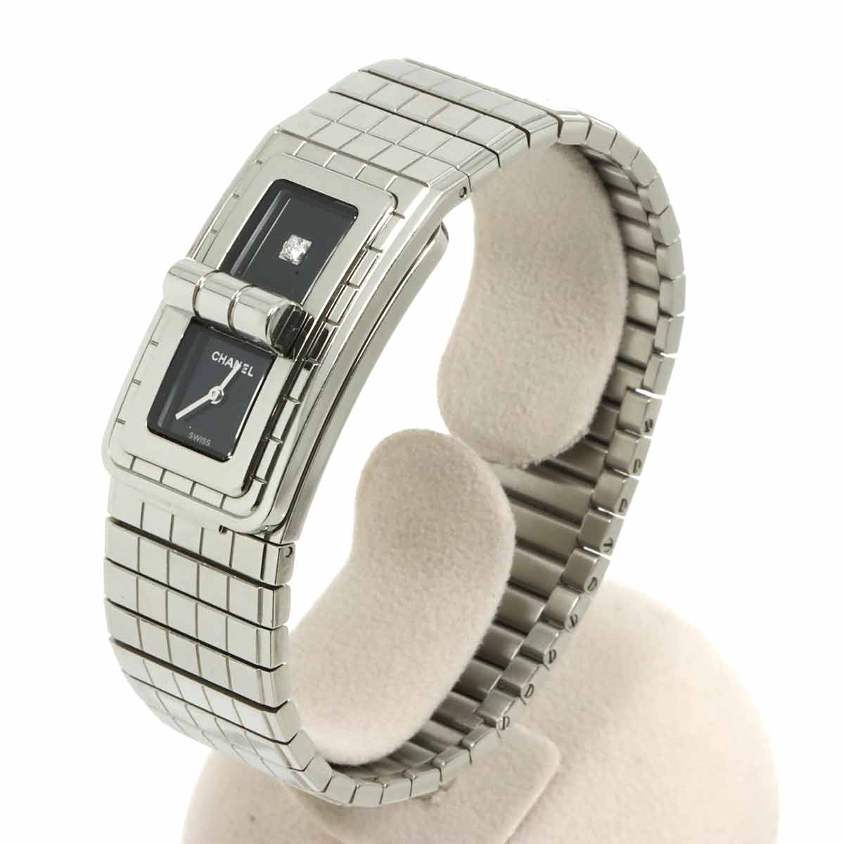 Code CoCo Diamond H5144 Quartz Black Dial Ladies Watch