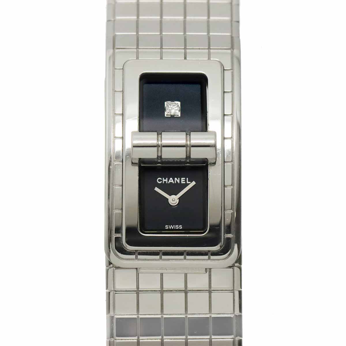 Code CoCo Diamond H5144 Quartz Black Dial Ladies Watch