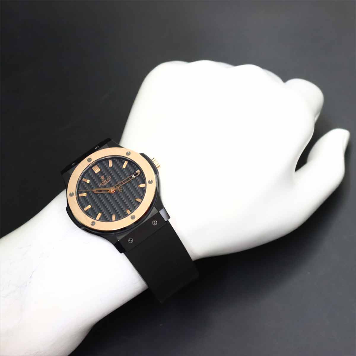 Classicfusion 511.CP.1780.RX Ceramic Pink Gold Automatic Mens