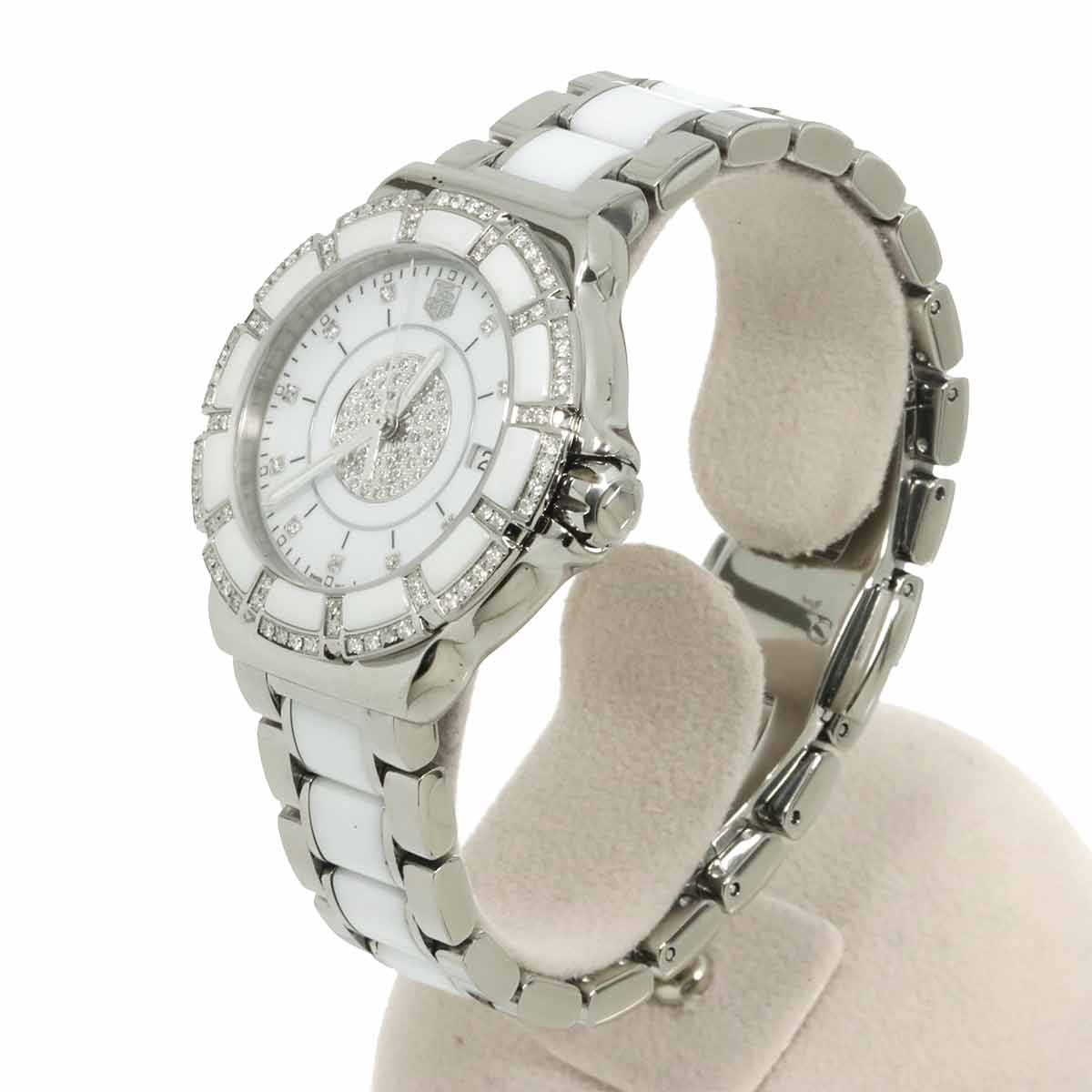 Formula 1 WAH121D 10P Bezel Diamond Quartz Ladies Watch