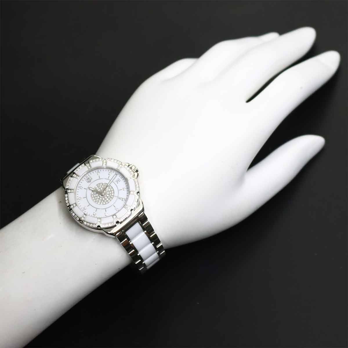 Formula 1 WAH121D 10P Bezel Diamond Quartz Ladies Watch