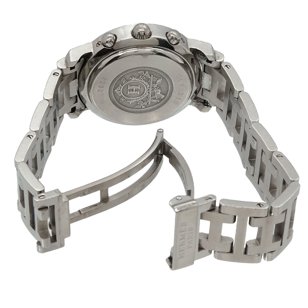 Clipper Chronograph CL1 310 Date White Dial Ladies
