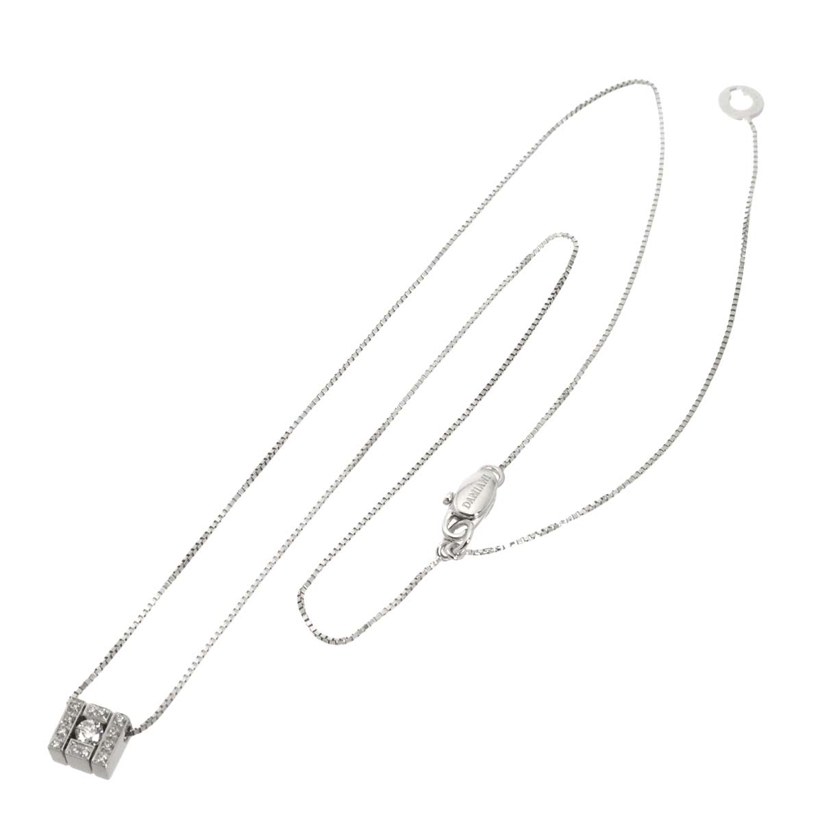 Belle Epoque Diamond Necklace 18K White Gold 750