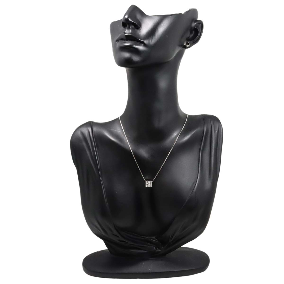 Belle Epoque Diamond Necklace 18K White Gold 750