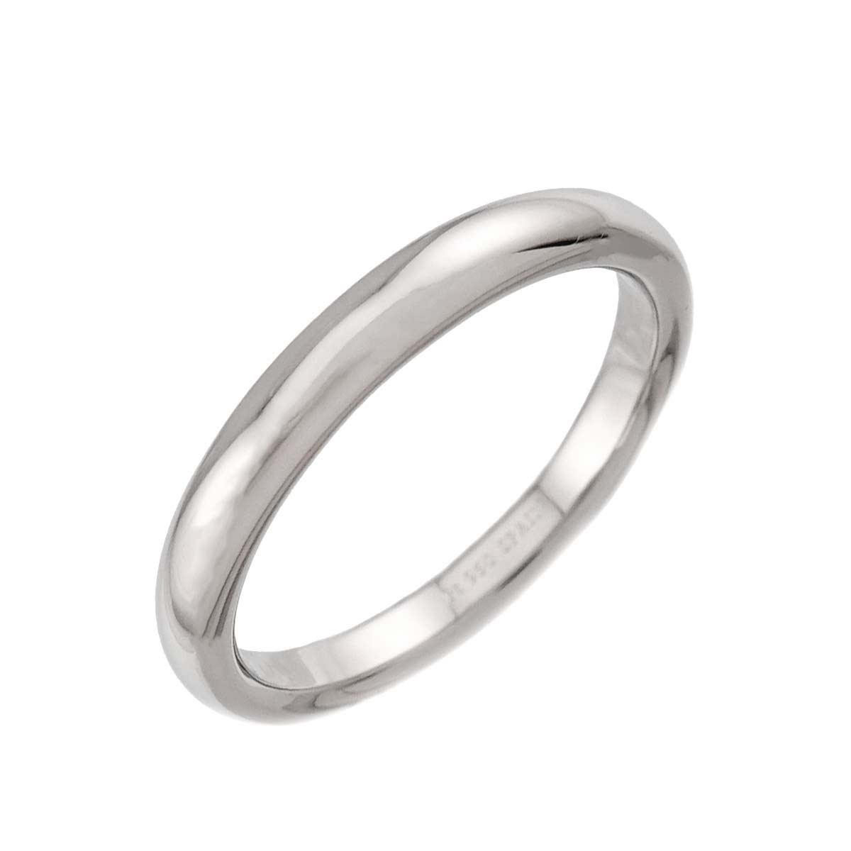 Stacking Band Ring Pt Size6.25-6.5(US)