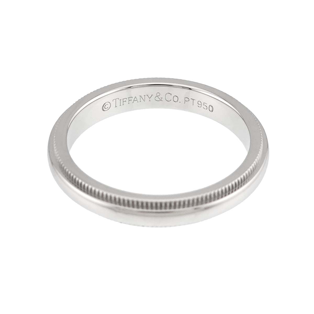 Milgrain Band Ring Pt Platinum Size5.25-5.5(US)