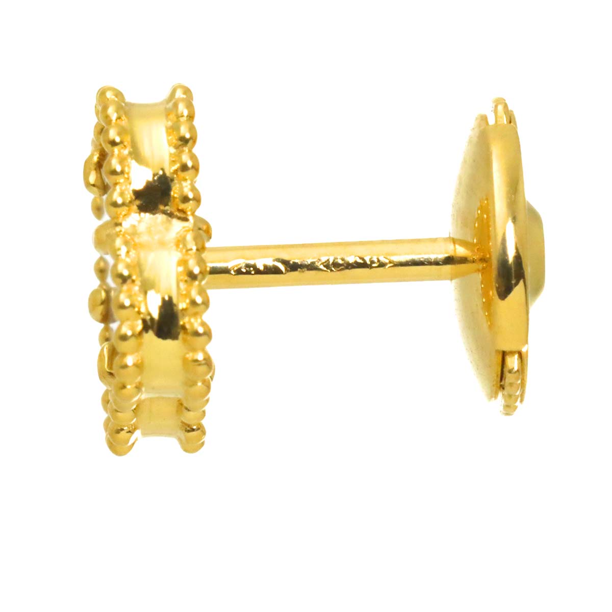 Alhambra MOP Earrings Pierced 18K YG 750