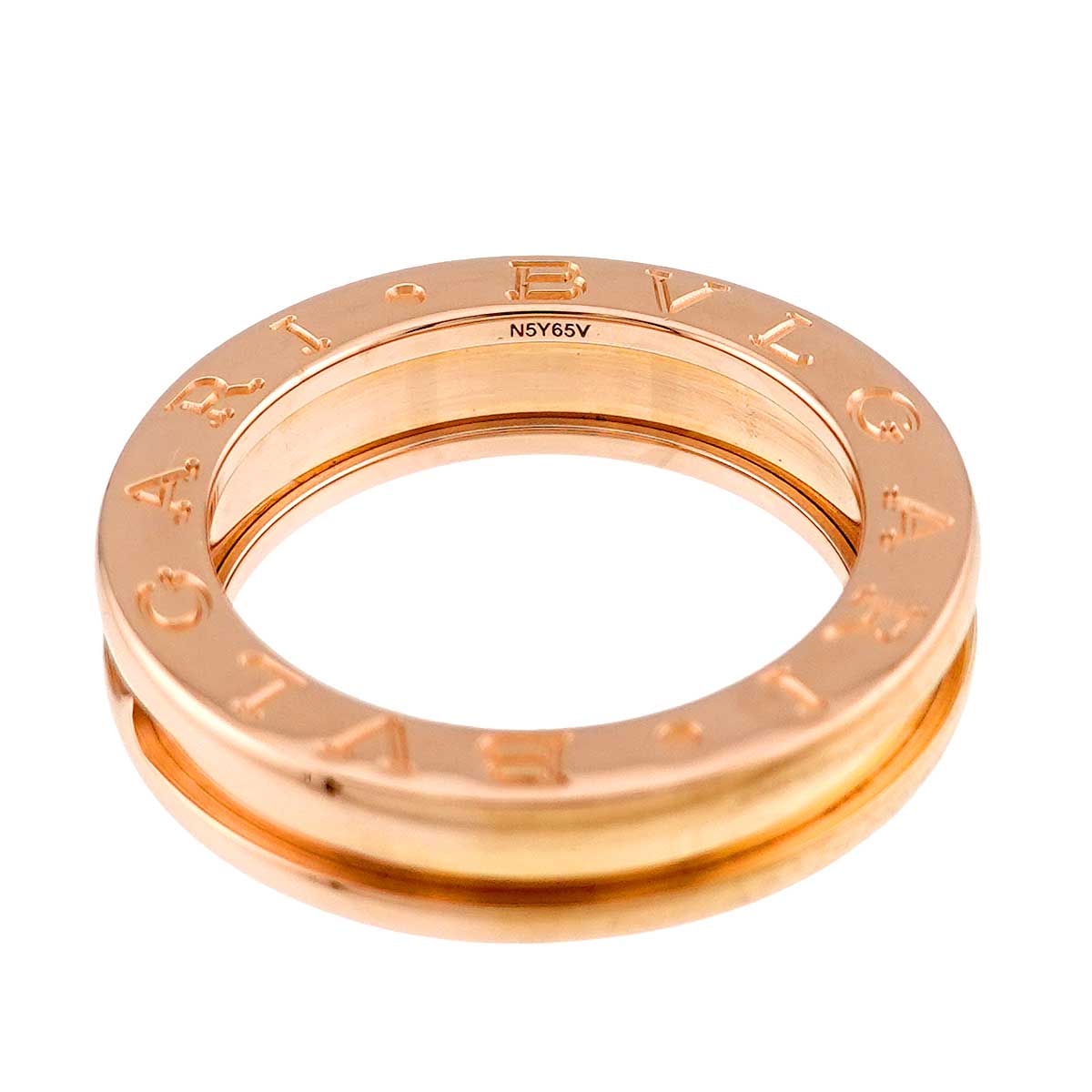 B-ZERO1 1Band Ring 18K Pink Gold 750 Size48 4.5(US)