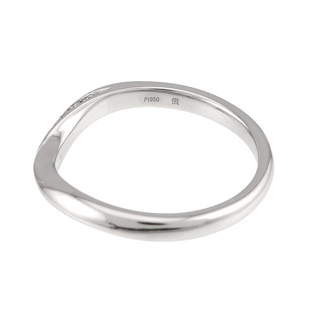 Diamond Ring Platinum Size4.5(US)