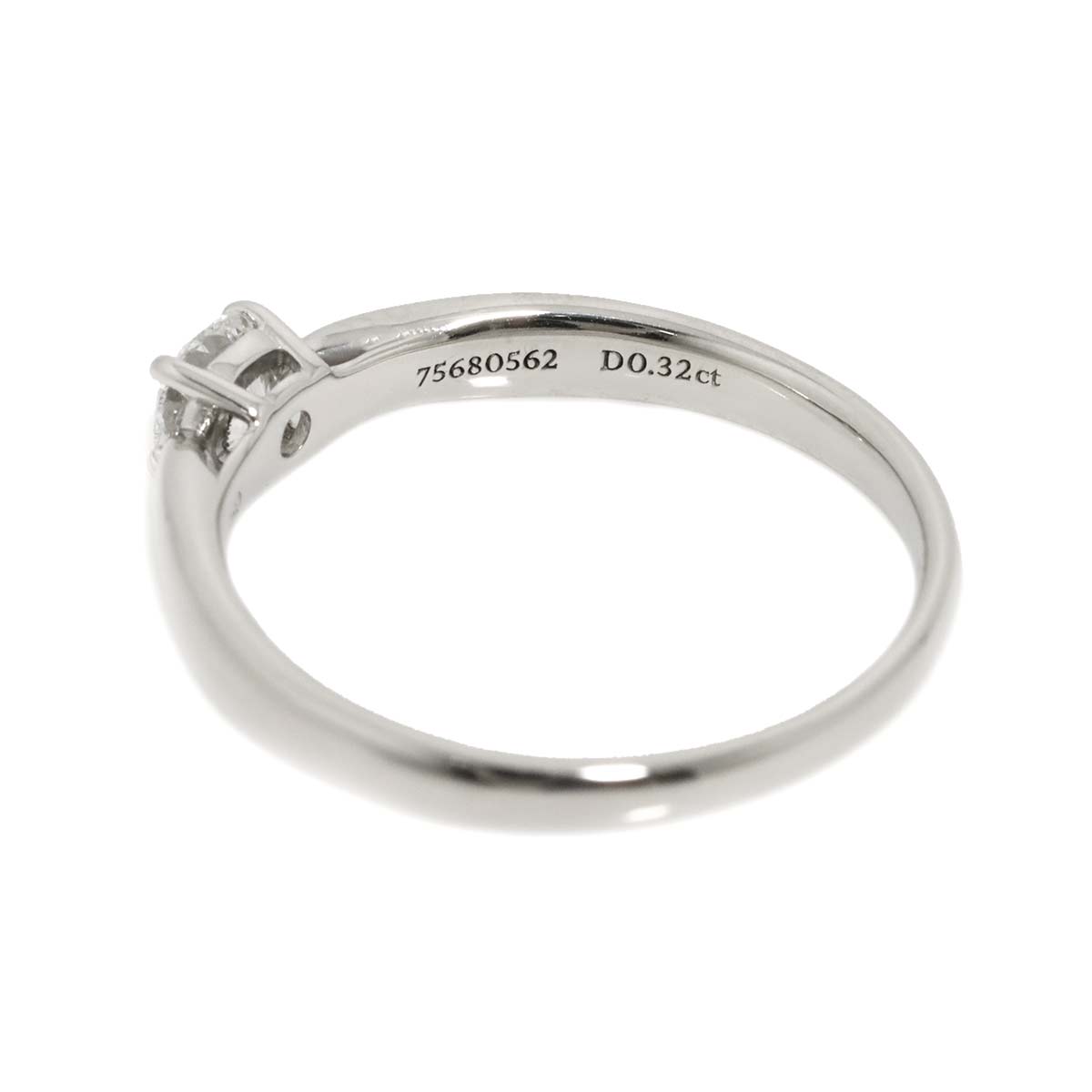 Harmony Ring Diamond 0.32ct Pt Platinum size6(US)