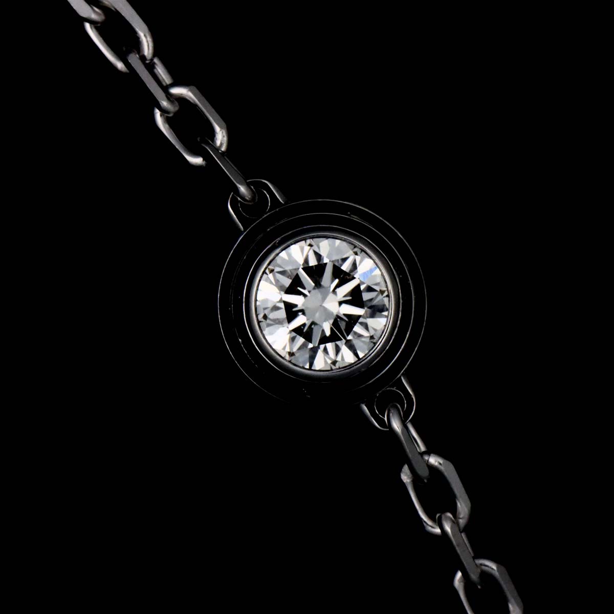 d Amour Diamond Bracelet LM 18K White Gold 750