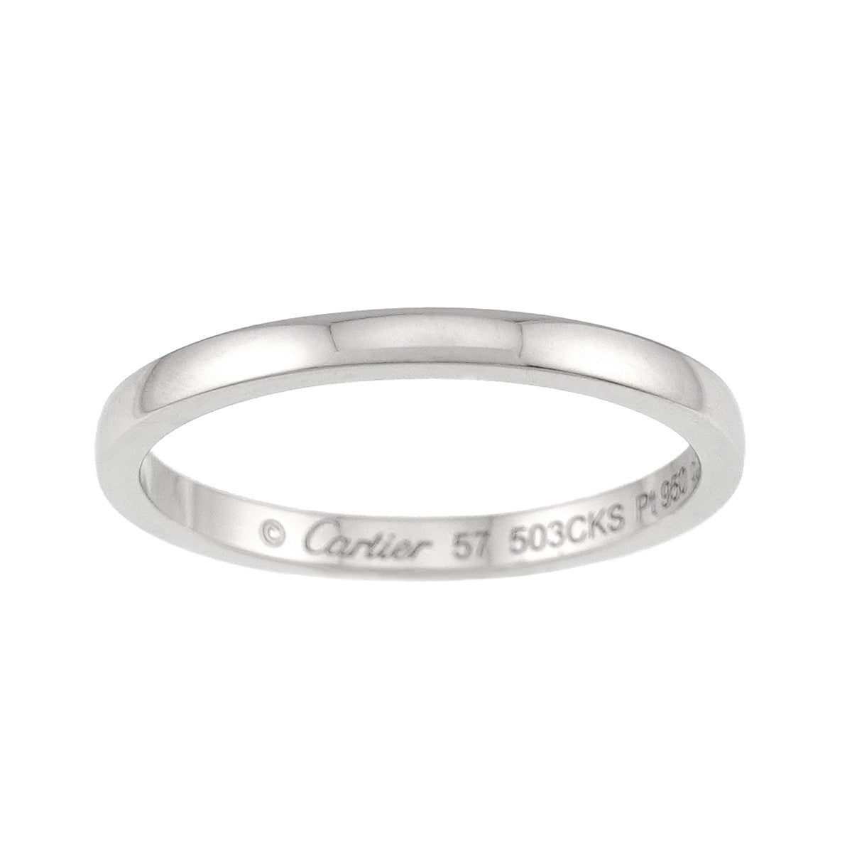 Ballerine Ring Pt Platinum size57 7.75-8(US)